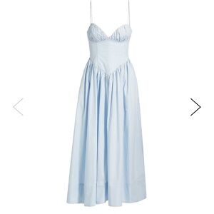 Ronny Kobo Collection Carmine Glacier Blue Dress